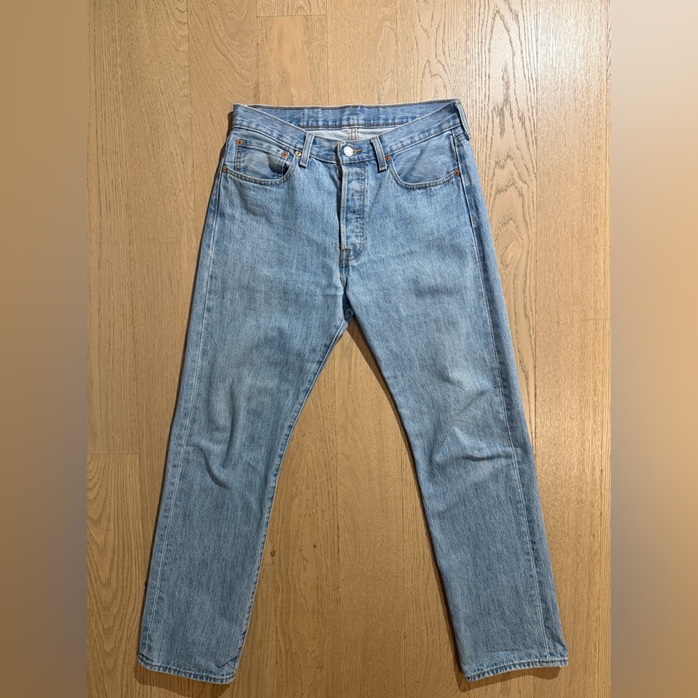 Levi’s 505 Jeans Regular Light Stonewash Non-Stretch 32x32
